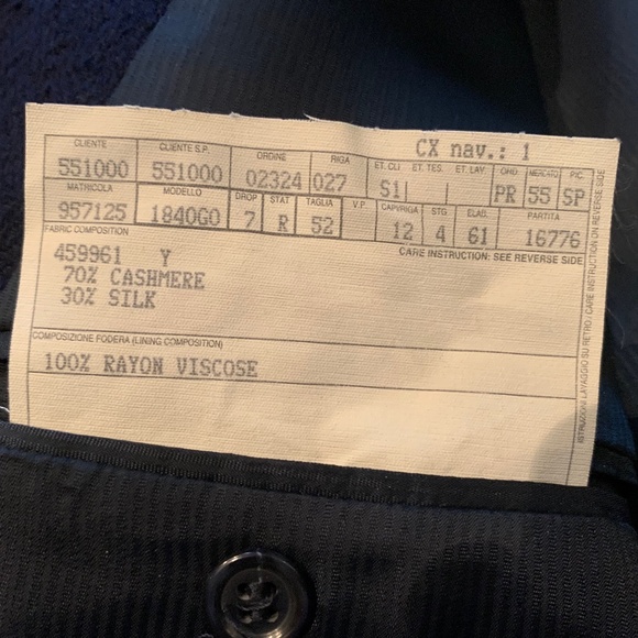 Ermenegildo Zegna Men's Blazer - Picture 4 of 5